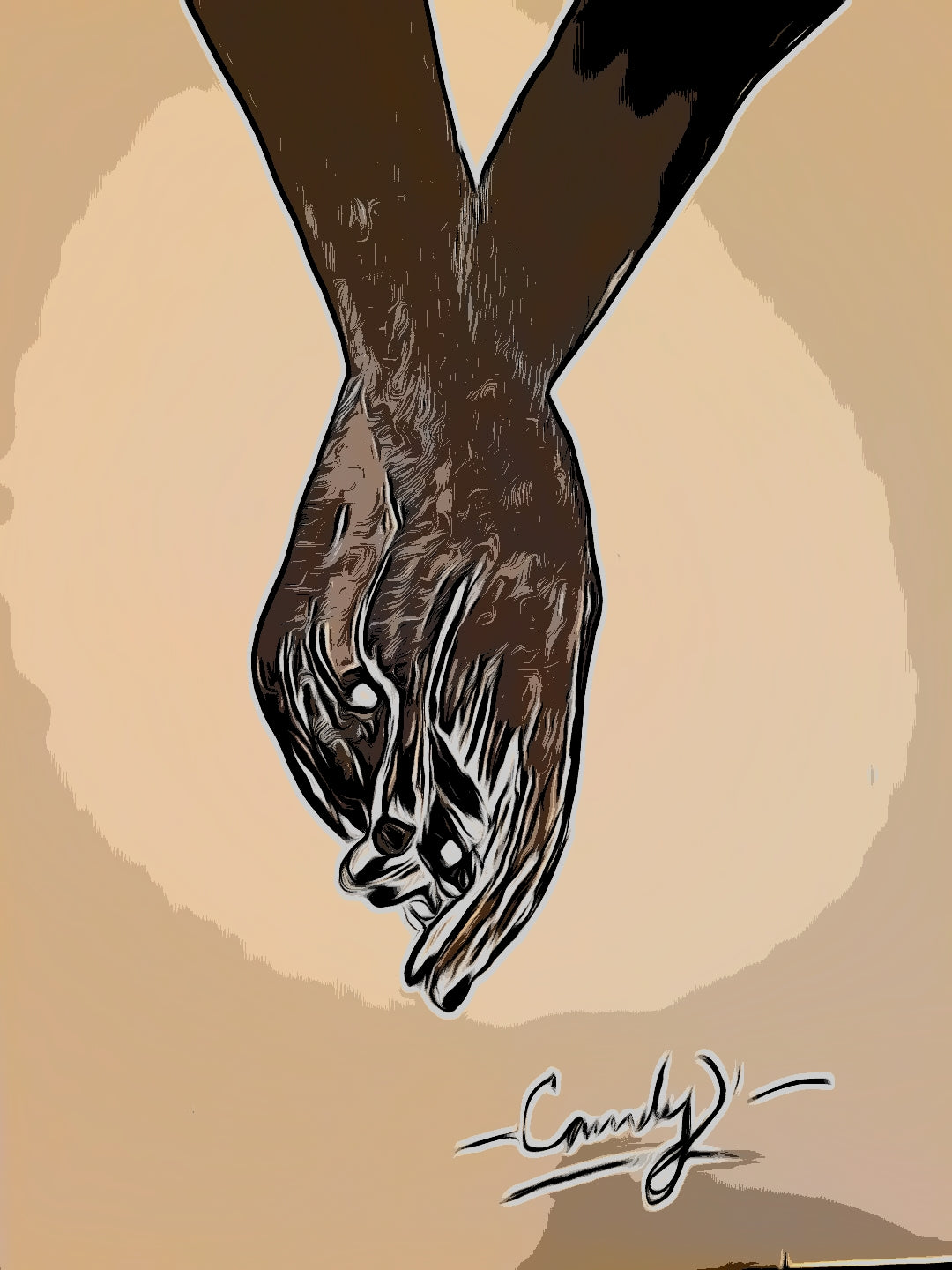 "Intertwined "print 15×20