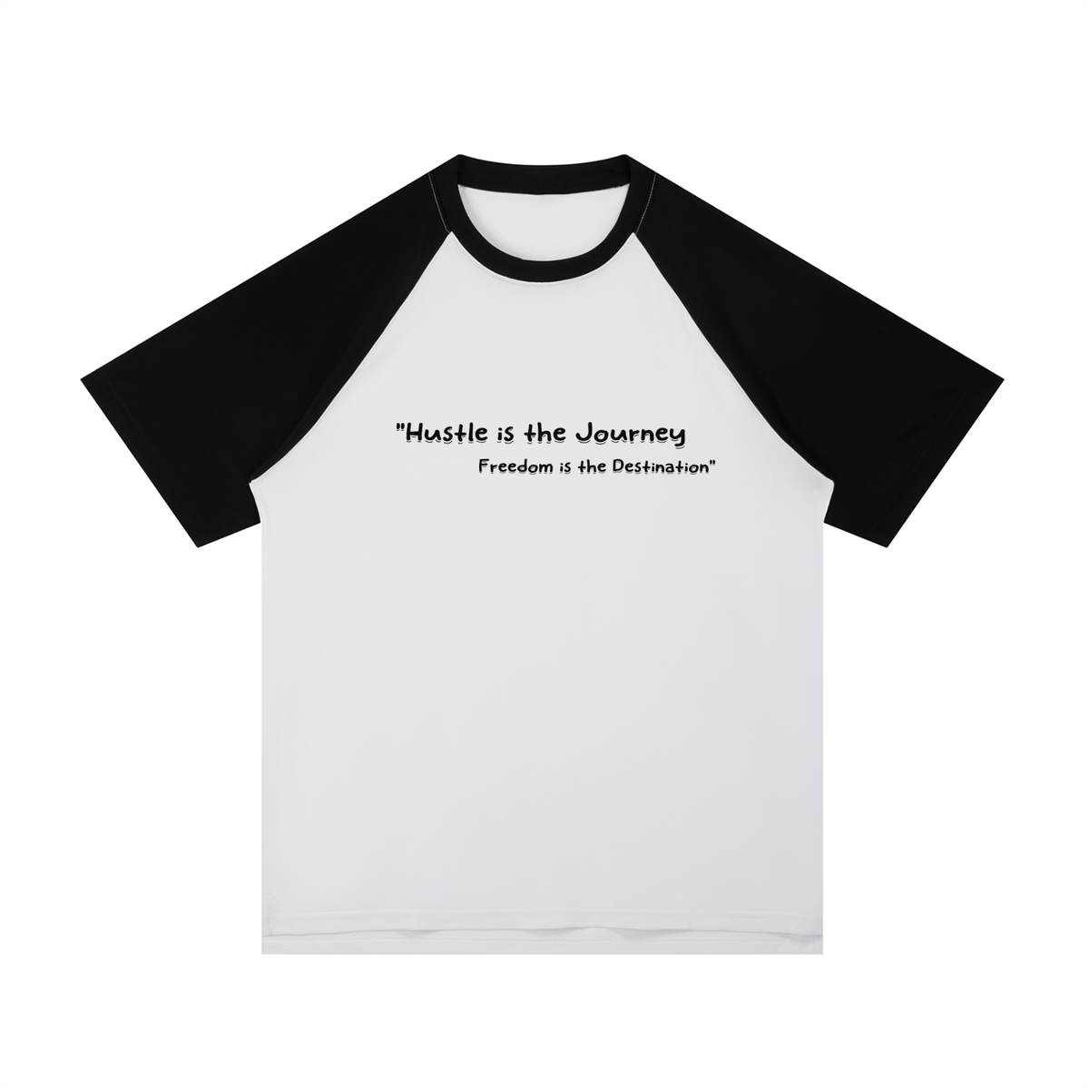 Hustle t- shirt Raglan