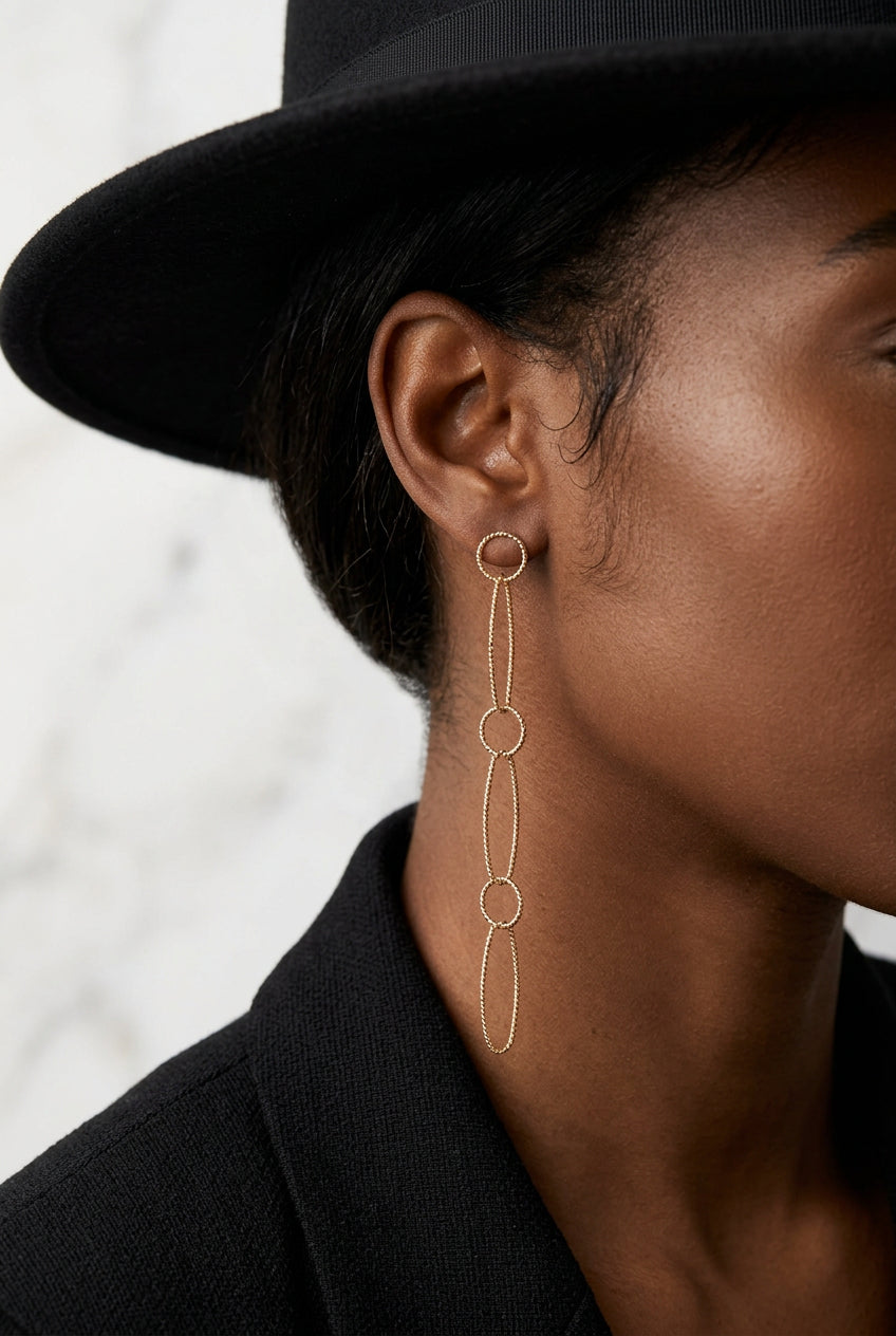 Dangle Dainty Chain Earrings