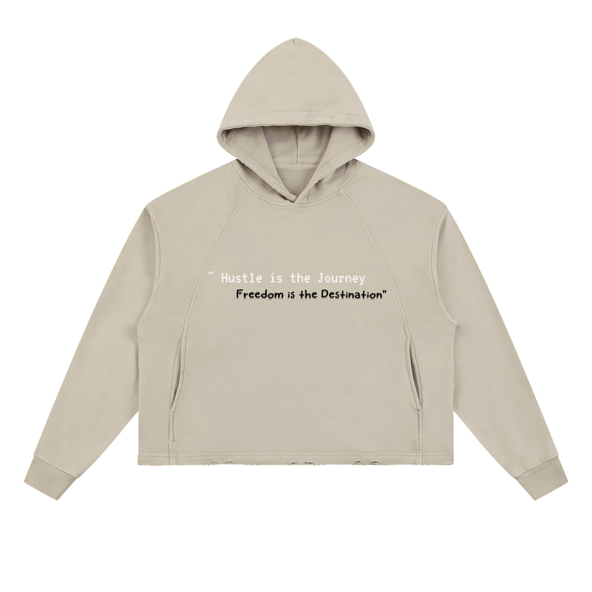 Vintage Washed Hustle Hoodie